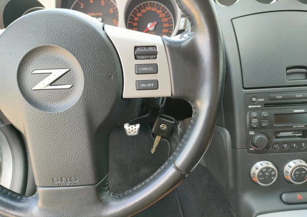 Nissan 350 Z cena 85900 przebieg: 108000, rok produkcji 2006 z Nowe Miasto Lubawskie małe 781